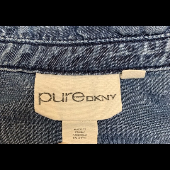 DKNY Pure Shirt Dress - Picture 8 of 10